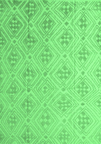 Abstract Emerald Green Modern Rug, abs5125emgrn