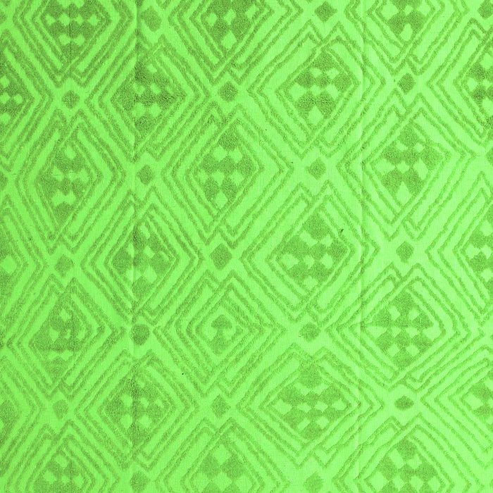 Machine Washable Abstract Green Modern Area Rugs, wshabs5125grn