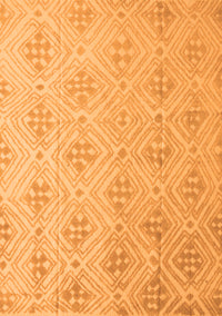 Abstract Orange Modern Rug, abs5125org