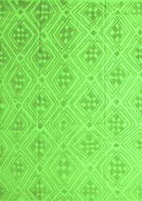 Abstract Green Modern Rug, abs5125grn