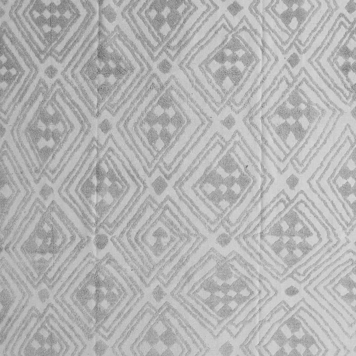 Machine Washable Abstract Gray Modern Rug, wshabs5125gry