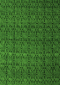 Abstract Green Modern Rug, abs5126grn