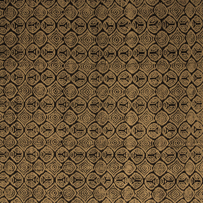 Square Abstract Brown Modern Rug, abs5126brn