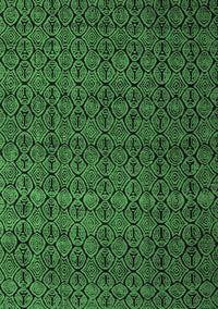 Abstract Emerald Green Modern Rug, abs5126emgrn