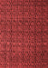 Abstract Red Modern Area Rugs