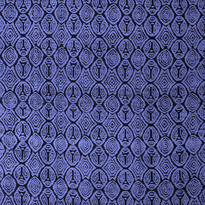 Abstract Blue Modern Rug, abs5126blu