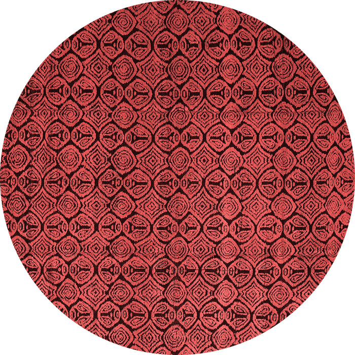 Machine Washable Abstract Red Modern Rug, wshabs5126red