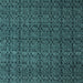 Square Abstract Light Blue Modern Rug, abs5126lblu