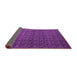 Sideview of Abstract Purple Modern Rug, abs5126pur