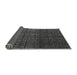 Sideview of Abstract Gray Modern Rug, abs5127gry