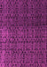 Machine Washable Abstract Pink Modern Rug, wshabs5127pnk