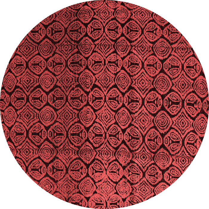 Machine Washable Abstract Red Modern Rug, wshabs5127red