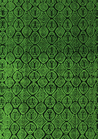 Abstract Green Modern Rug, abs5127grn