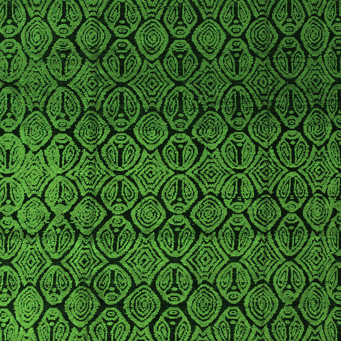 Abstract Green Modern Rug, abs5127grn