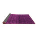 Sideview of Abstract Pink Modern Rug, abs5127pnk