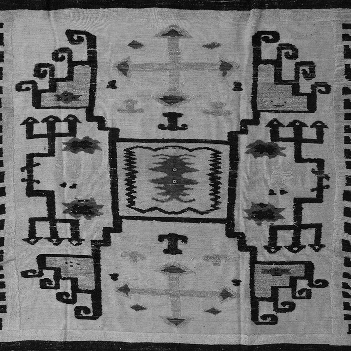 Square Machine Washable Abstract Gray Modern Rug, wshabs5128gry