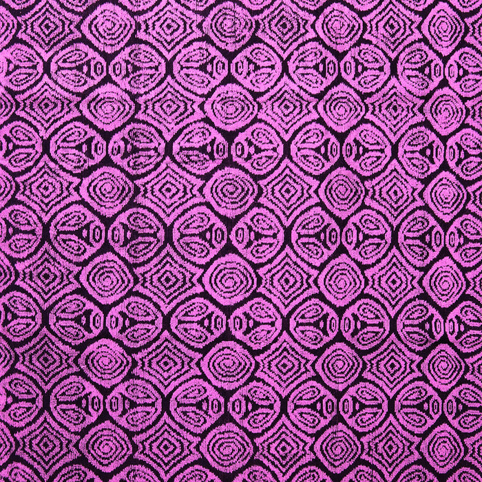 Square Machine Washable Abstract Pink Modern Rug, wshabs5129pnk