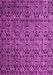 Machine Washable Abstract Pink Modern Rug, wshabs5129pnk