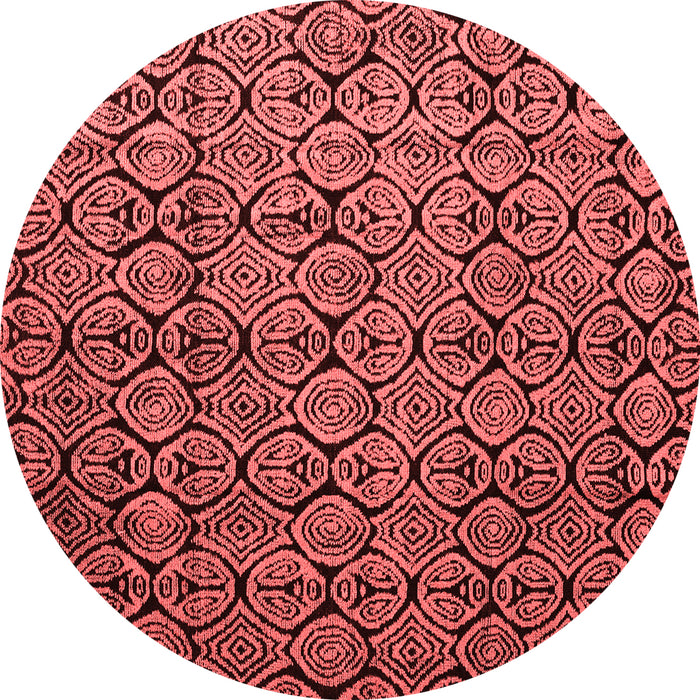 Machine Washable Abstract Red Modern Rug, wshabs5129red