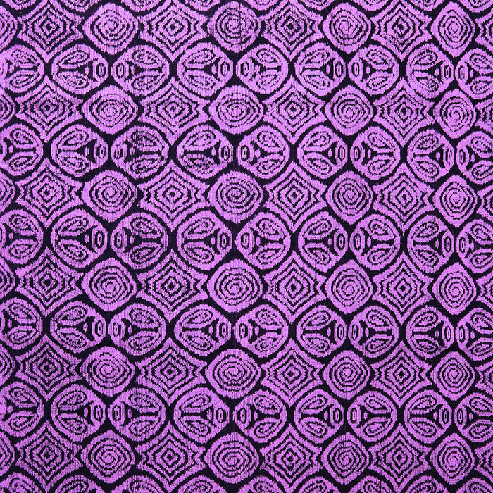 Square Abstract Purple Modern Rug, abs5129pur