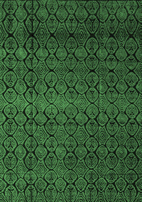 Abstract Emerald Green Modern Rug, abs5130emgrn