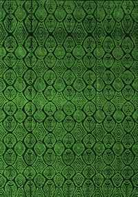 Abstract Green Modern Rug, abs5130grn