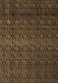 Abstract Brown Modern Rug, abs5130brn