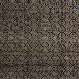 Square Abstract Brown Modern Rug, abs5130