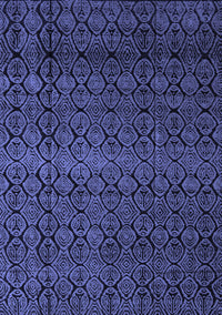 Abstract Blue Modern Rug, abs5130blu