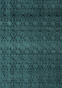 Abstract Light Blue Modern Rug, abs5130lblu