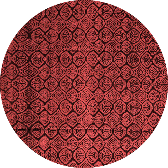 Machine Washable Abstract Red Modern Rug, wshabs5130red