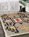 Machine Washable Abstract Coffee Brown Rug in a Family Room, wshabs5131