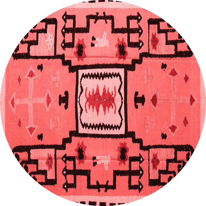 Abstract Red Modern Rug, abs5131red