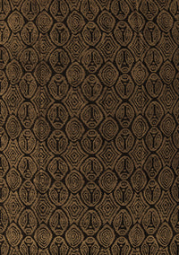 Abstract Brown Modern Rug, abs5132brn