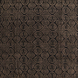 Square Abstract Coffee Brown Modern Rug, abs5132