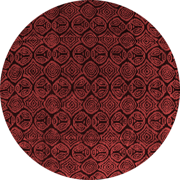 Machine Washable Abstract Red Modern Rug, wshabs5132red