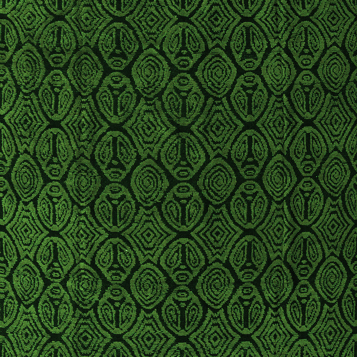 Machine Washable Abstract Green Modern Area Rugs, wshabs5132grn