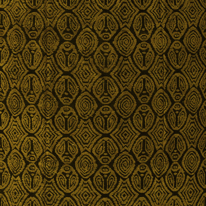 Abstract Yellow Modern Rug, abs5132yw
