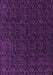 Machine Washable Abstract Purple Modern Area Rugs, wshabs5132pur