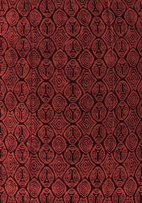 Abstract Red Modern Rug, abs5132red