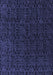 Abstract Blue Modern Rug, abs5132blu