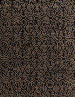 Machine Washable Abstract Coffee Brown Rug, wshabs5132