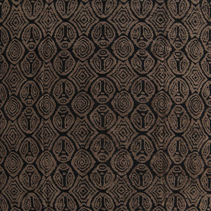 Machine Washable Abstract Coffee Brown Rug, wshabs5132