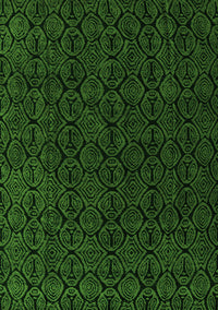 Abstract Green Modern Rug, abs5132grn