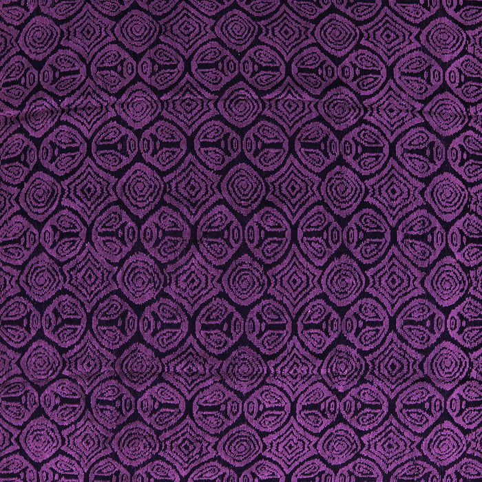 Square Machine Washable Abstract Purple Modern Area Rugs, wshabs5132pur