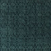 Square Machine Washable Abstract Light Blue Modern Rug, wshabs5132lblu