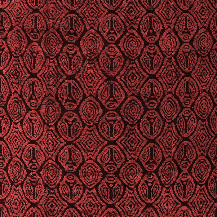 Machine Washable Abstract Red Modern Rug, wshabs5132red