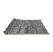 Sideview of Abstract Gray Modern Rug, abs5133gry