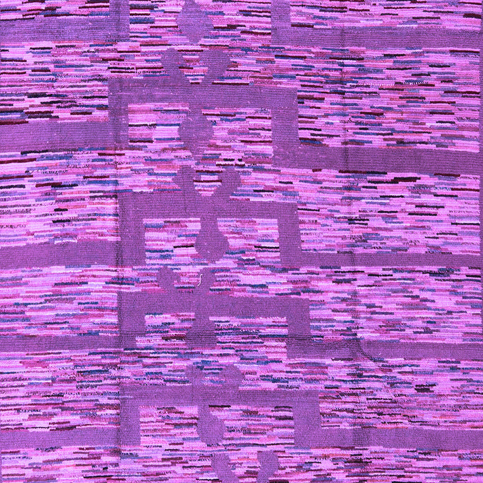 Machine Washable Abstract Purple Modern Area Rugs, wshabs5133pur