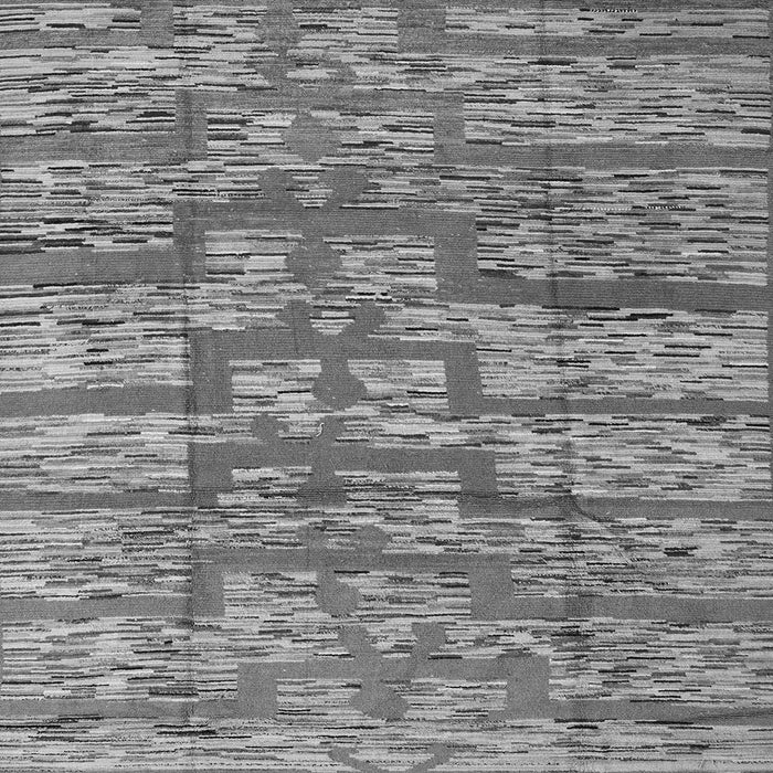 Square Machine Washable Abstract Gray Modern Rug, wshabs5133gry